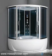 Cabine de douche de base Big Corner avec baignoire