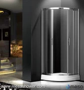 Intérieur Simple Design Salle de bain Corner Sector Hote Vente Porte de douche