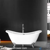 Merveilleuse baignoire à clous de glissière double finition indépendante avec certification C / UPC