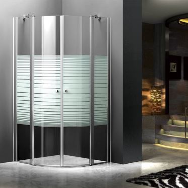 Cabine de douche de salle de bains secteur