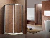 Grandes cabines de douche d'angle