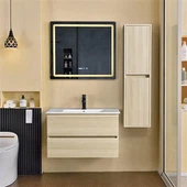 24 Vanité de salle de bain en bois